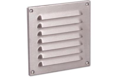 Nedco schoepenrooster rvs 160 x 160 mm