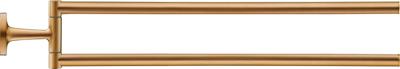 Duravit Starck T Handdoekhouder 46,5x8x5 cm Brons Geborsteld