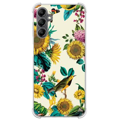 Samsung Galaxy A14 shockproof hoesje - Sunflowers