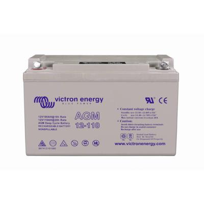 Victron Energy Loodaccu 12 V 110 Ah Loodgel (b x h x d) 330 x 220 x 171 mm M8-schroefaansluiting Onderhoudsvrij Victron Energy Loodaccu 12 V 110 Ah Loodgel (b x h x d) 330 x 220 x 171 mm M8-schroefaansluiting Onderhoudsvrij