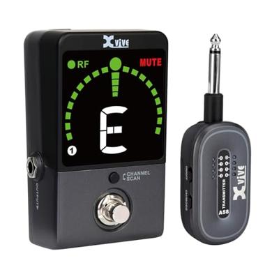 Xvive P58 Digital Guitar Pedal Tuner Wireless System, 5.8 GHz draadloos gitaarsysteem