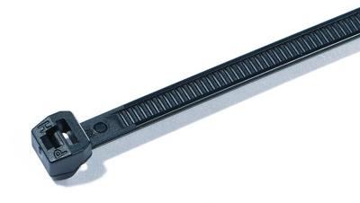 HellermannTyton 118-00128 T50MOS-PA66W-BK Kabelbinder 245 mm 4.60 mm Zwart UV-gestabiliseerd 100 stuk(s) HellermannTyton 118-00128 T50MOS-PA66W-BK Kabelbinder 245 mm 4.60 mm Zwart UV-gestabiliseerd 100 stuk(s)