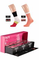 Sushi sokken verpakt in sushibox - thumbnail