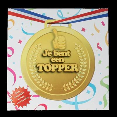 Voor Jou! Avondvierdaagse snoep: Je bent een topper! 1 Stuks