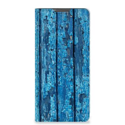 Samsung Galaxy S20 FE Book | Wallet Case | Wood Blue Samsung Galaxy S20 FE Book | Wallet Case | Wood Blue