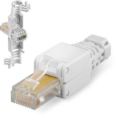 Intellinet Kabel Intellinet gereedschapsloze RJ45-stekker modulaire RJ45-stekker geen krimpgereedschap nodig 790482 Kleurcodering, Knikbeschermingsmof, Intellinet Kabel Intellinet gereedschapsloze RJ45-stekker modulaire RJ45-stekker geen krimpgereedschap nodig 790482 Kleurcodering, Knikbeschermingsmof,