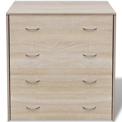 Dressoir met 4 lades 60x30,5x71 cm eikenkleur