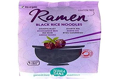 Ramen zwarte rijst bio