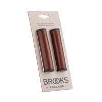 BROOKS Willow leather grip (130+130mm) - antic brown - thumbnail