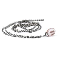 Trollbeads TAGFA-00049 Ketting Roze Parel zilver/zoetwaterparel 60 cm - thumbnail