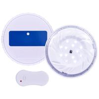 VidaXL Zwembadlamp dompelbaar drijvend led met afstandsbediening wit - thumbnail