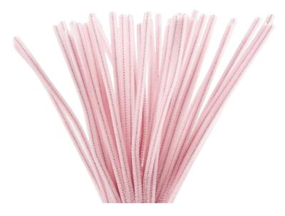 Creativ Company Chenille, l: 30 cm, dikte 6 mm, roze, 50 stuk/ 1 doos Creativ Company Chenille, l: 30 cm, dikte 6 mm, roze, 50 stuk/ 1 doos