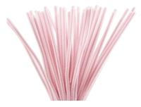 Creativ Company Chenille, l: 30 cm, dikte 6 mm, roze, 50 stuk/ 1 doos - thumbnail