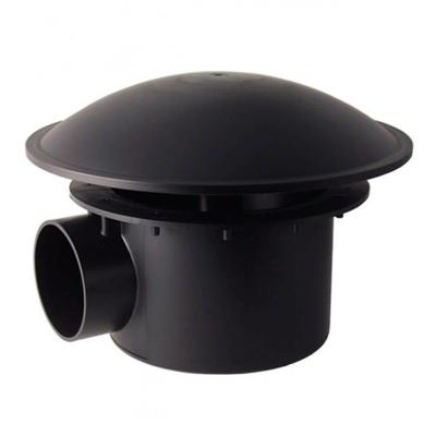 Bodemafvoer met bocht 110 mm