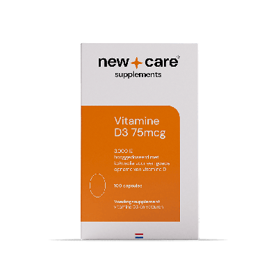 New Care Vitamine D3 75mcg 100 Capsules