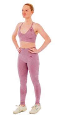 Xtreme Sportswear Dames Sportset - Sportlegging + Sport BH - Roze-S
