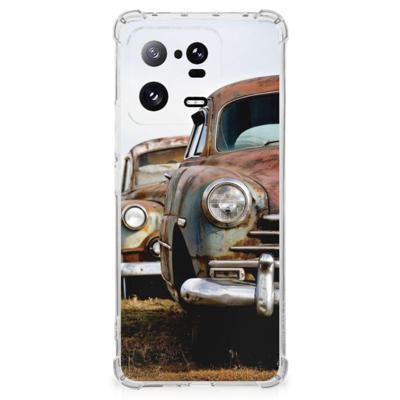 Xiaomi 13 Pro Anti-shock Hoesje met foto Vintage Auto Xiaomi 13 Pro Anti-shock Hoesje met foto Vintage Auto