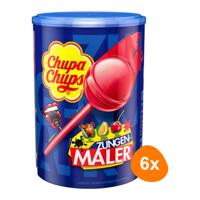 Chupa Chups - Lolly's Tongue Painter - 6x 100 stuks - thumbnail