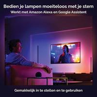 Philips Hue LED-tafellamp 871869617624500 Signe LED vast ingebouwd 12 W Warmwit tot koudwit - thumbnail