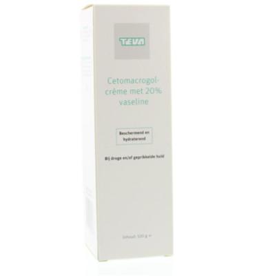 Teva Cetomacrogolcreme 20% vaseline 100 Gram