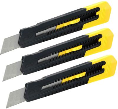 Stanley Tripack Afbreekmes 18mm (2+1 Gratis) - STHT10151-2 Stanley Tripack Afbreekmes 18mm (2+1 Gratis) - STHT10151-2