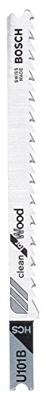 Bosch Accessoires Decoupeerzaagblad U 101 B Clean for Wood 3st - 2608630565