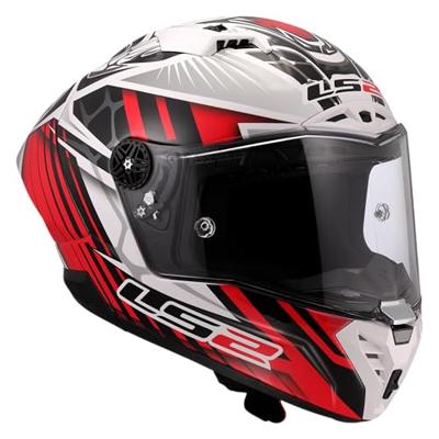 LS2 integraalhelm "ff805 thunder carbon gp aero replica perolari". helmet ff805 thunder gp aero rep. perolari xxl