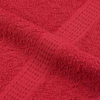 Handdoeken 10 st 100x200 cm 360 g/m 100% katoen rood - thumbnail
