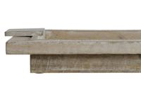 Snackdienblad Home ESPRIT Wit Modern Decapé 48 X 30,5 X 7,5 cm - thumbnail