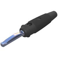 SKS Hirschmann VQ 20 Banaanstekker Stekker, recht Stift-Ø: 4 mm Zwart 1 stuk(s) - thumbnail