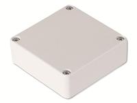 Hammond Electronics 1551WTGY Universele behuizing 60 x 60 x 22 ABS Grijs 1 stuk(s) - thumbnail