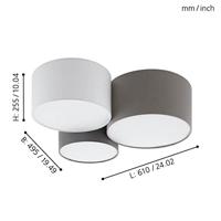 Eglo PlafondlampPastore curiosa - 97479 - thumbnail