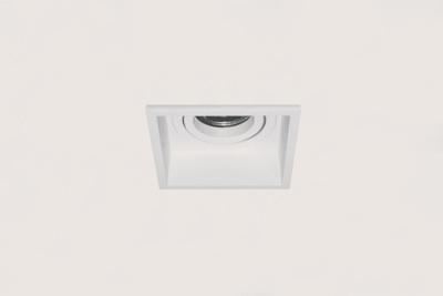 Artdelight Vierkante inbouwspotRex wit - DL 881 WI