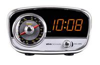 Silva Schneider UR 1967 FM wekkerradio met LED-display, AUX, FM, zwart - thumbnail
