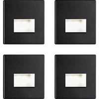 Paulmann 41308 Edge LED-wandinbouwlamp LED LED Zwart (mat) - thumbnail