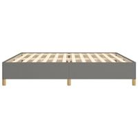 Bedframe stof donkergrijs 200x200 cm - thumbnail