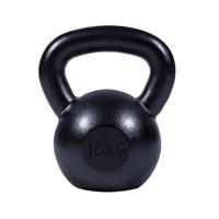 Kettlebell (16 kg) Gietijzer Zwart - thumbnail