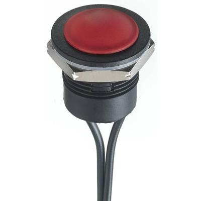 APEM IAR3F1100 IAR3F1100 Druktoets 24 V/DC 2 A 1x uit/(aan) Moment IP67 (front) 1 stuk(s)