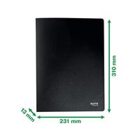 Leitz Recycle showalbum, ft A4, 20 hoezen, zwart - thumbnail