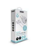 Wandlader + USB-Kabel-C Urban Factory PSC25UF Wit 12 W - thumbnail