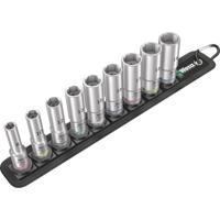 Wera Belt B Deep 1 Doppen set, met 3/8" -aandrijving, 9-delig dopsleutel - thumbnail