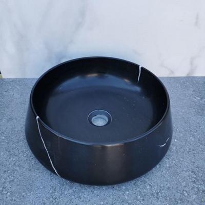 Waskom Sanilux Opzetkom 41x13 cm Zwart Sanilux