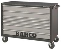 Bahco Gereedschapswagen &apos;classic&apos; C75 53" met 7 lades | extra breed | zwart-grijs | 1016 mm x 501 mm x 1440 mm - 1476KXXL7BK - thumbnail