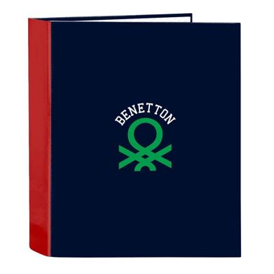 Ringmap Benetton Together Marineblauw A4 27 x 33 x 6 cm