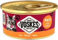 Voskes kattenpaté kip 85g - thumbnail