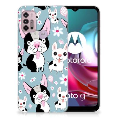 Motorola Moto G30 | G10 | TPU Hoesje | Hondjes