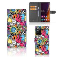 Samsung Galaxy Note20 Ultra | Wallet Case | met Pasjes | Punk Rock - thumbnail
