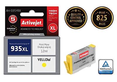 Activejet AH-935YRX inkt (vervanging HP 935XL C2P26AE; Premium; 12 ml; geel)