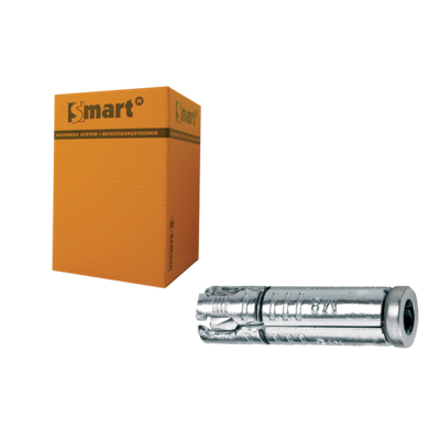 pgb-Europe SMART | Metalen keilbouthuls SMART M12x80 Zn | 25 st SM000H0011200803
