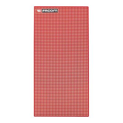 Facom wandbord rood 444 x 888 mm - PK.1